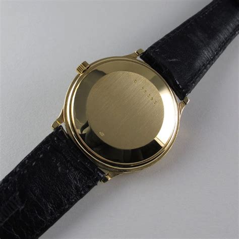 Gold Audemars Piguet Ref. BA 25589 vintage wristwatch, circa 1990